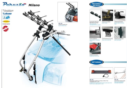 [#BT-47944] Peruzzo Milano3 acél hátra