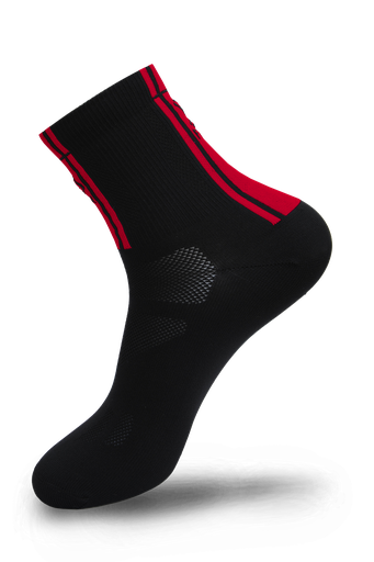 [#BL-194033] FLR ES5.5 zokni [fekete-piros, 35-38]