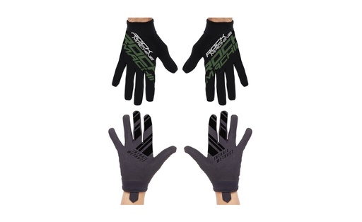 [#BL-199739] Rock Machine Race FF átmeneti hosszú ujjú kerékpáros kesztyű [fekete/szürke, S]