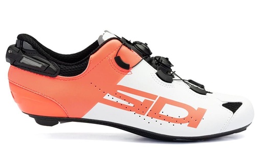 [#BL-241310] SIDI Shot 2S Pro országúti cipő [fehér-korall, 45]