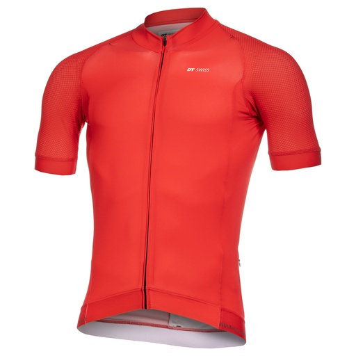 [#BS-MCXSSXLRMJERRS] Országúti mez DT Swiss piros XL ÚJ