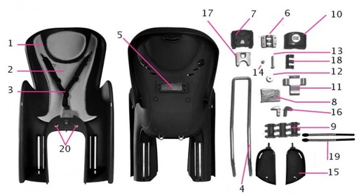 [#BL-118425] Okbaby Body Guard rögzítőlemez