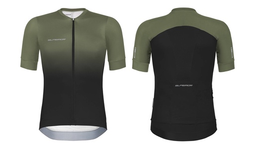 [#BL-240702] Superior Race SS rövid ujjú mez [olive green-fekete, S]