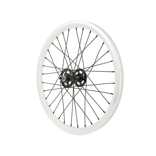 [#CS-10900067WH] KERÉK ELSŐ 20" 406X19 CSEPEL RMX 32H MART FRISCO FEHÉR