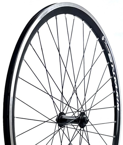 [#BT-15730] Kerék első 700 Road fekete CNC