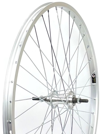 [#BT-15820] Kerék hátsó 26" SW alu. ezüst