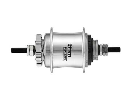 [#BL-253730] Sturmey Archer S-RK3 Tárcsafékes agyváltó [ezüst, 36]