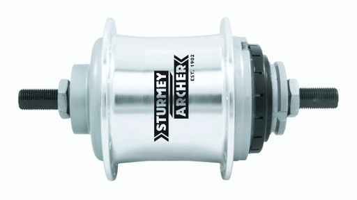 [#BL-104640] Sturmey Archer S-RF5 wide 5 seb. Szabadonfutós agyváltó (szett) [ezüst, 36]