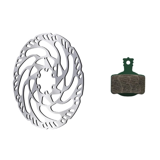 [#BL-201779] Magura MT EStop MDR-C 6 csavaros féktárcsa + 7S fékpofa szett [180 mm]