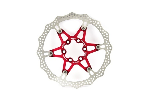 [#BL-137963] a2Z ATD 6 csavaros féktárcsa [piros, 160 mm]