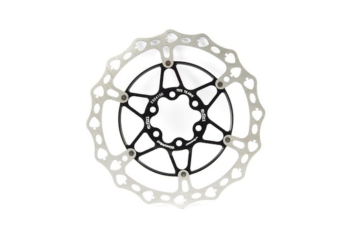 [#BL-104572] a2Z Teppan-Yaki TY-SPV-TS 6 csavaros féktárcsa [fekete, 160 mm, pikk]