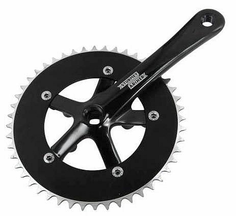 [#BL-104630] Sturmey Archer FCT26 170mm/46T négyszögtengelyes hajtómű [fekete, 46, 170 mm]
