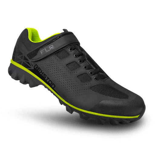 [#BL-178737] FLR Rexston MTB cipő [fekete-neon sárga, 41]