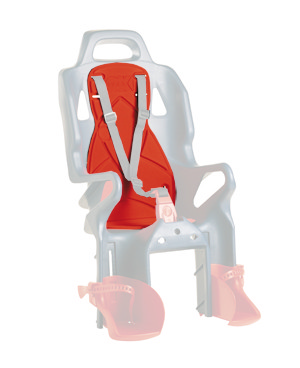 [#BL-42584] Okbaby háttámlapárna (Ergon) szivacs gyermeküléshez [piros]