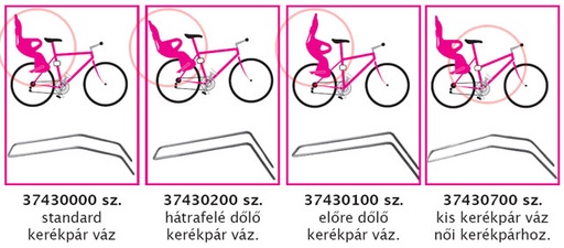 [#BL-36418] Okbaby tartórúd gyermeküléshez lapos nyeregváz-csöves kerékpárhoz (37430200)