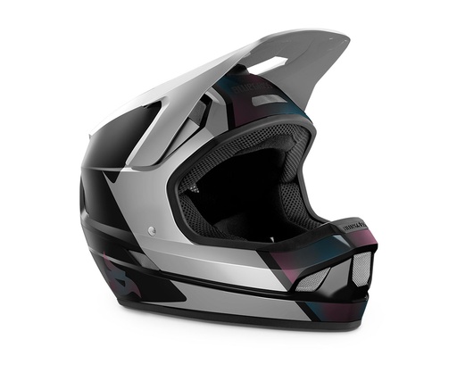 [#BL-234118] Bluegrass Legit fullface kerékpáros sisak [matt fehér-iridescent, 58-60 cm (L)]