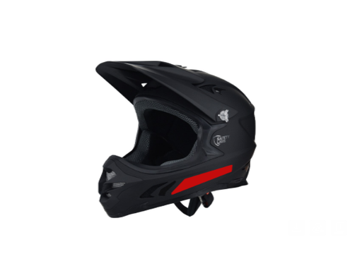 [#BL-250185] Safety Labs Propel fullface kerékpáros sisak [fekete-piros, 56-58 cm (M)]