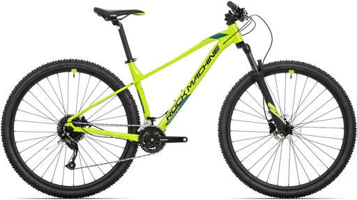 [#BL-210718] Rock Machine Torrent 20-29 XC kerékpár [19" (L), fényes sárga/fekete/kék]