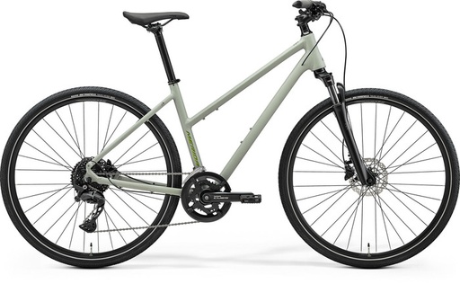 [#BF-2601706] MERIDA CROSSWAY 300 NŐI MATT MOHASZÜRKE (ZÖLD) XS-es