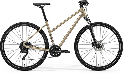 [#BF-2601767] MERIDA CROSSWAY 100 NŐI KRÉM (SZÜRKE) M-es