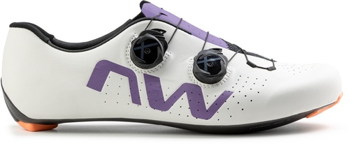 [#BF-80231025-93-45] Cipő NORTHWAVE ROAD VELOCE EXTREME 45 SZÜRKE/LILA