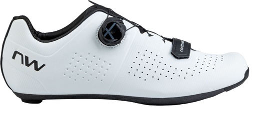 [#BF-80251042-51-45] Cipő NORTHWAVE ROAD STORM CARBON 45 FEHÉR/FEKETE