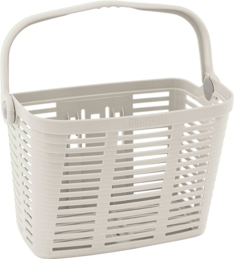 [#BF-01PLZ200000] Kosár BELLELLI PLAZA műanyag fehér