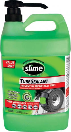 [#BF-10153SL] Defektgátló folyadék SLIME belsőbe, 3,8l, töltő pumpával (30kerék) 10153SL