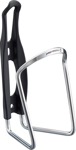 [#BF-2124003308] Kulacstartó MERIDA STANDARD Alu, gumi betéttel, ezüst, 39g - 3308