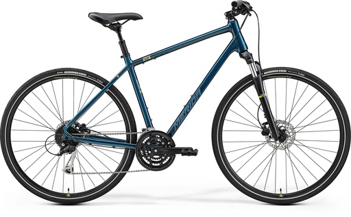 VÁZ MERIDA CROSSWAY 100 kékeszöld (ezüst-kék/lime)