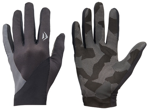 [#BF-2280010693] Kesztyű MERIDA SECOND SKIN hosszú szürke/fekete