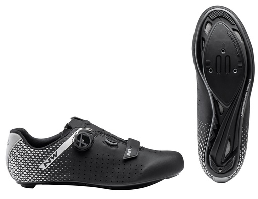 NORTHWAVE ROAD CORE PLUS 2 FEKETE/EZÜST