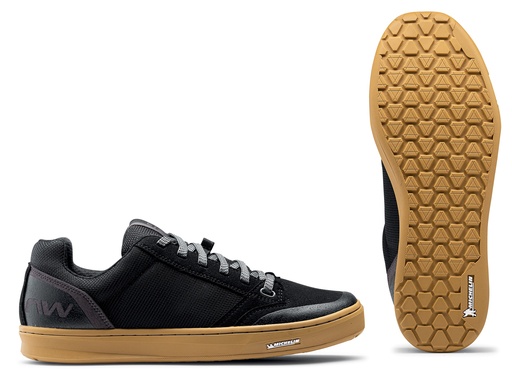 NORTHWAVE FLAT TRIBE 2 FEKETE/MÉZ