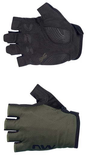 [#BF-89202324-64-M] Kesztyű NORTHWAVE ACTIVE RÖVID ZÖLD (FOREST)/FEKETE