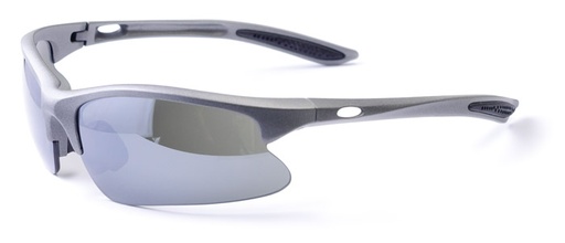 [#BF-9629-GY] Szemüveg BIKEFUN VECTOR szürke G15 smoke lencse, flash mirror C3