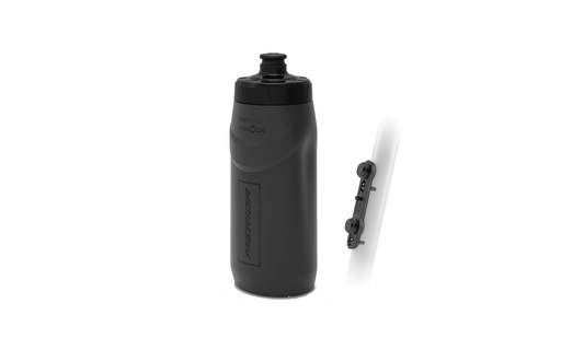 [#BF-A2123000095] Kulacs MERIDA SWIVEL/FIDLOCK szett 620ml fekete kulacs+adapter+bázis