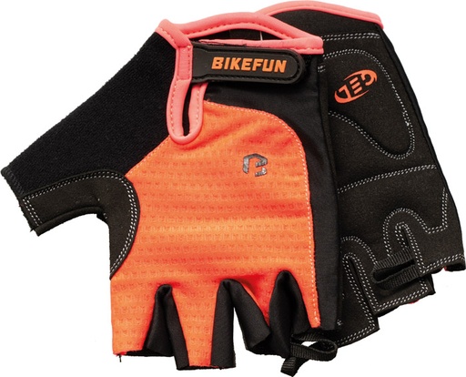 Kesztyű BIKEFUN rövid Missy korál