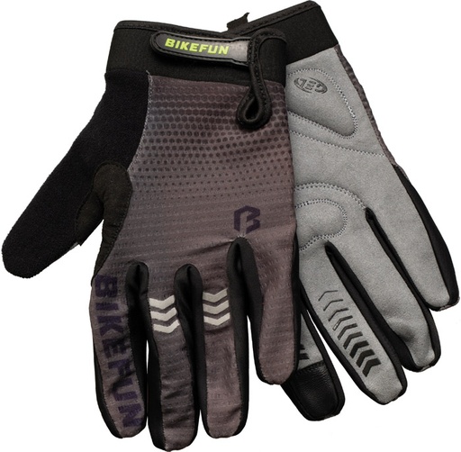 Kesztyű BIKEFUN hosszú AirZone szürke