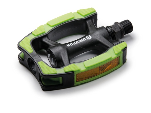 [#BF-C097-GRN/BF] Pedál BIKEFUN TRIP city csúszásmentes - C097-GRN/BF