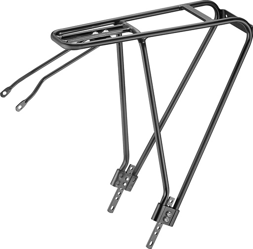 [#BF-CL-626] Csomagtartó BIKEFUN BASIC II. Alu 24-28 fekete állítható - CL-626