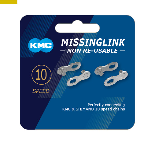 [#BF-CL559S] Lánc KMC MISSINGLINK patentszem 1,1/128" 10 speed CL559S