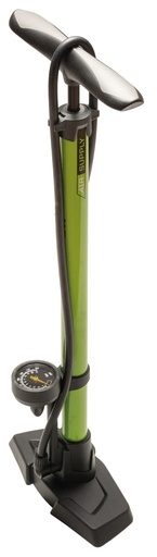 [#BF-GF-55E/GR] Pumpa BIKEFUN SIROCCO műhely acél, nyomásmérővel, zöld - GF-55E/GR