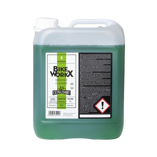 [#BF-GREENER/5] Tisztítószer BIKEWORKX GREENER CLEANER 5l - GREENER/5