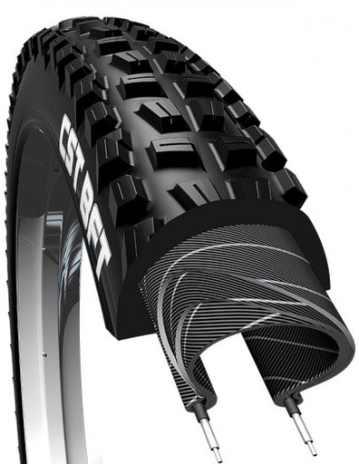 [#BF-K26X240C1752F] Külső CST BFT 26X2.4 (60-559) C1752 Folding EPS Defektvédelemmel