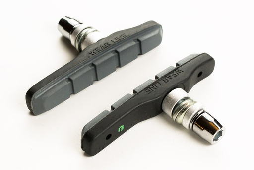 [#BF-MTB-945V-BKGRY] Fékpofa BIKEFUN MTB 72 mm menetes fekete/szürke - MTB-945V-BKGRY