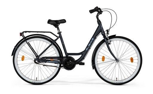 [#BF-PR-MB5043] M-BIKE CITYLINE 328 selyem szürke/kék