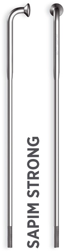 [#BF-SAST14290N] Küllő SAPIM STRONG Inox 14G 290mm J-Bend + Polyax réz 14G 12mm ezüst