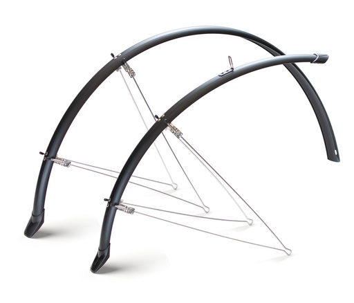 [#BF-SG31B] Sárvédő BIKEFUN WRAP ROAD alu plastic fekete - SG31B