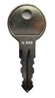 [#BF-TH1500002176] Kieg THULE kulcs 176 acél N176