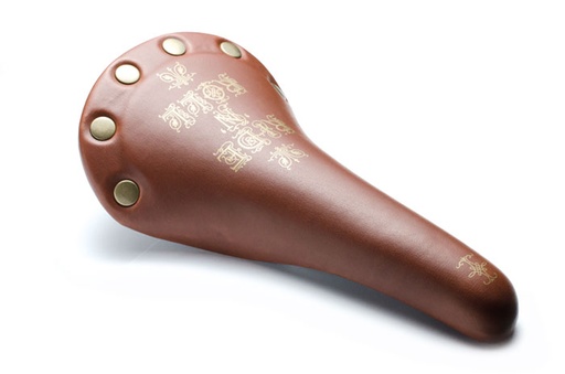 [#BF-VL-1221/BRN] Nyereg BIKEFUN NYC fixie, single speed - VL-1221/BRN